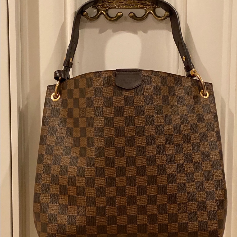 LOUIS VUITTON GRACEFUL PM HOBO BAG